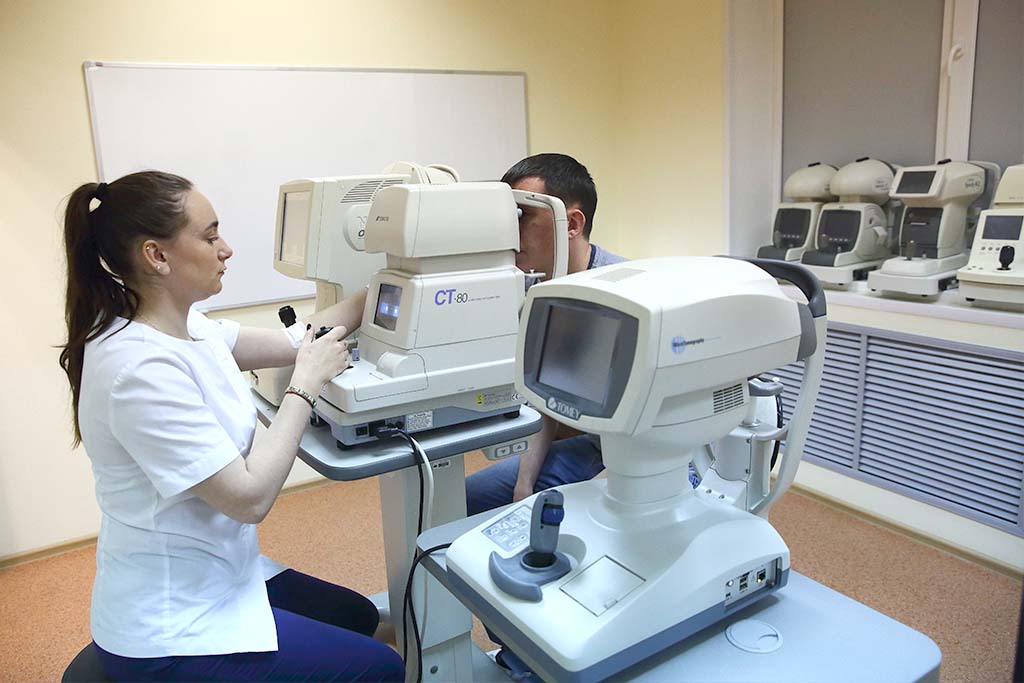 Диагностика позволяет изучить анатомию глаза